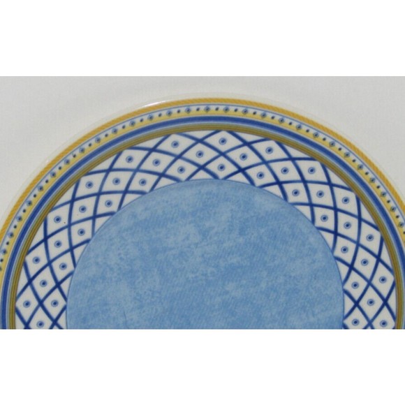 VILLEROY & BOCH PERPIGNAN Blue 7" Dessert Plate Design Collection - Picture 2 of 3